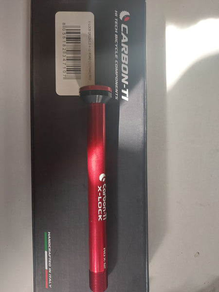 Carbon Ti X-lock road fron 100x12mm