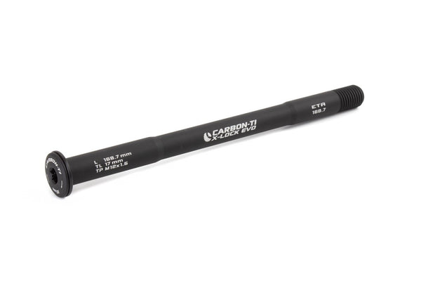 Carbon Ti EVO X-Lock thru axle 12mm rear X-Lock EVO 12x1.5 X-E-Thru (168.7 mm)