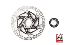 Carbon Ti X-Rotor3 Steel/Carbon disc brake rotors centrelock