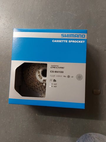 Shimano deore CS-M4100 MTB cassette