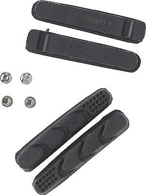 Aztec road rim brake pad inserts front and rear