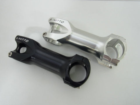Nitto UI-25 EX/BX handlebar stem 28.6x31.8mm silver or black