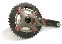 Carbon Ti X-Ring MTB Al/Carbon EVO chainrings (aluminium/carbon)