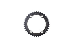 Carbon Ti Al/Ca (aluminium/carbon) EVO chainrings 39Tx110BCD shimano 4 arm