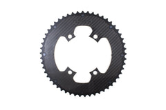 Carbon Ti X-CarboRing and X-CarboRing EVO road chainrings (aluminium/carbon) 4 arm, 5 arm Shimano