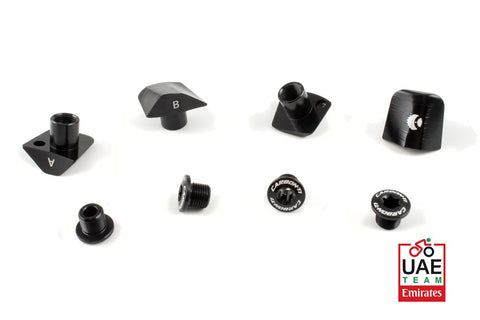 Carbon Ti X-Fix DA9200 chainring bolt kit.