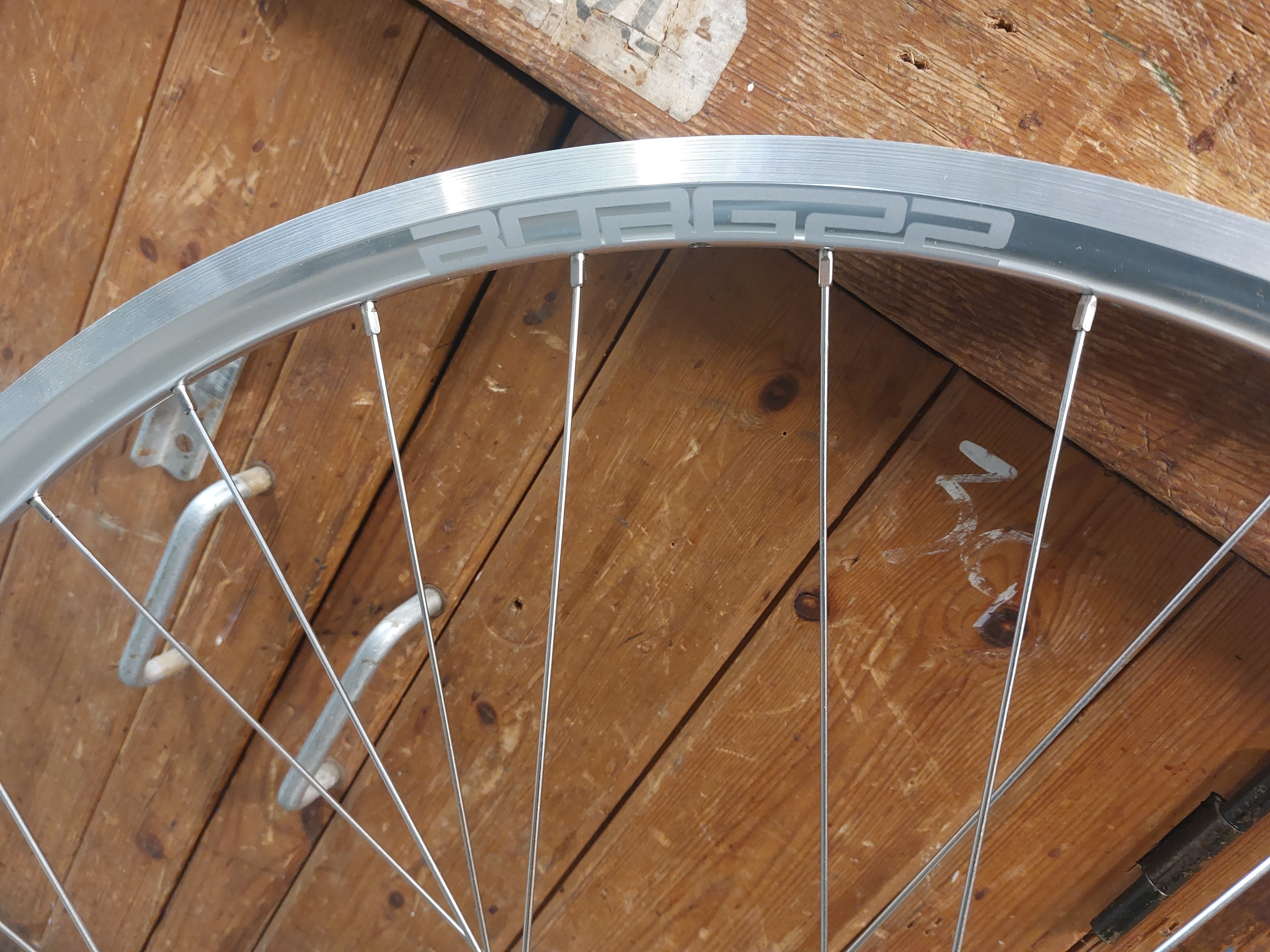 BORG22 rear wheel or wheelset with Shimano Alfine hub gear 8 or 11 speed 32 spoke