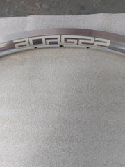 BORG22 rim brake rims in polished silver 700C