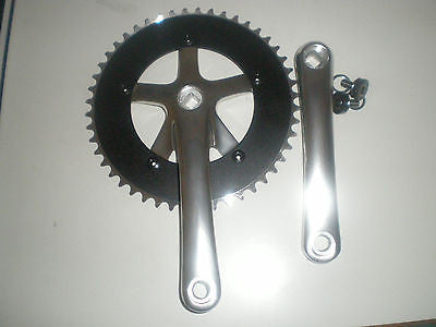 Lasco Single ring chainset track single speed 44T 46T 48T 1/8" 165mm