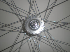 H Plus Son Archetype fixed gear or single speed wheelset with Zenith large flange hubs.