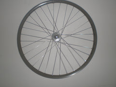 H Plus Son Archetype fixed gear or single speed wheelset with Miche large flange hubs.