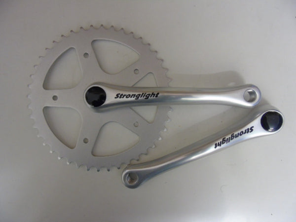 Stronglight 55S single ring chainset
