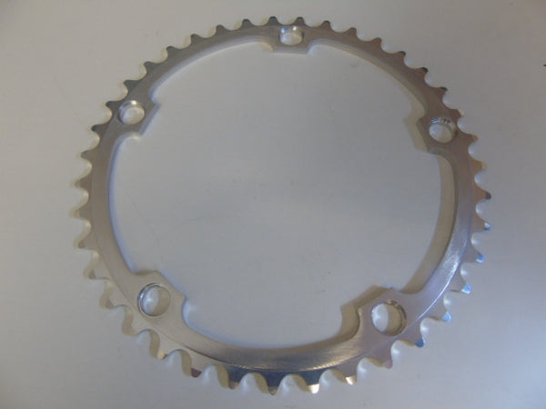 Campagnolo chainrings silver 10 seed Record 135 BCD