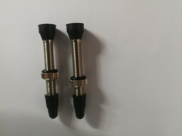 BORG tubeless brass 40mm valves