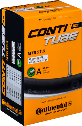Continental MTB 27.5 inner tube 27.5" x 1.75-2.5" (584) for 650B/27/5" Mountain bikes